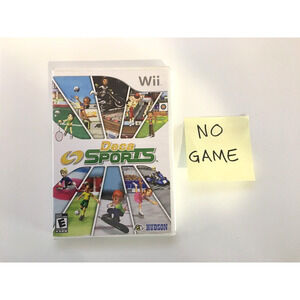 Deca Sports (Nintendo Wii, 2008) Hudson - Box Only, No Disc or Manual